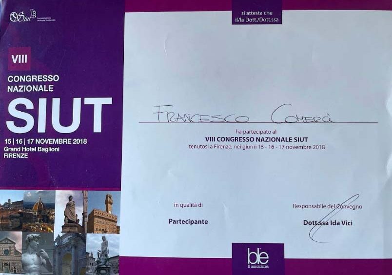 VIII Congresso Nazionale SIUT