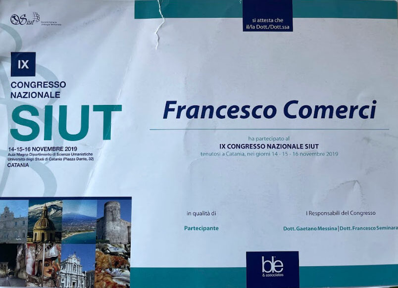 IX Congresso Nazionale Siut